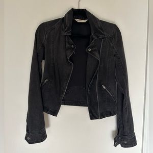 Hollister Black Denim Jacket